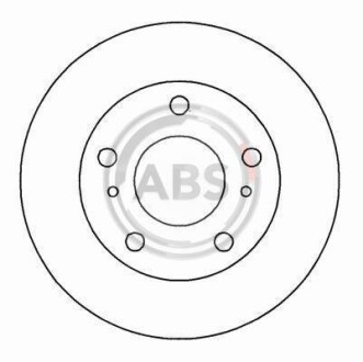 Гальмівний диск A.B.S. A.B.S. 16497