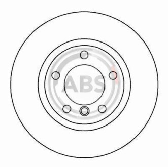 Гальмівний диск A.B.S. A.B.S. 16537