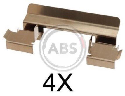 Комплектующие, колодки дискового тормоза A.B.S. 1655Q