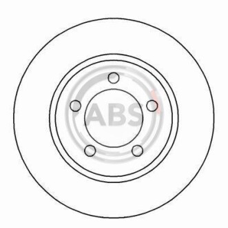 Гальмівний диск A.B.S. A.B.S. 16569