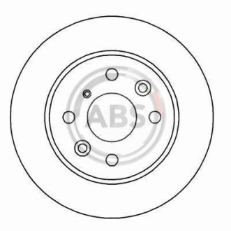 Гальмівний диск A.B.S. A.B.S. 16592