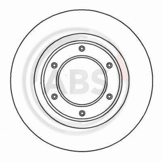 Тормозной диск A.B.S. 16611