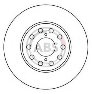 Гальмівний диск A.B.S. A.B.S. 16612