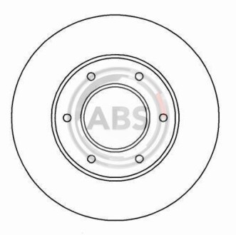 Гальмівний диск A.B.S. A.B.S. 16615