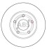 Тормозной диск A.B.S. 16631 (фото 1)