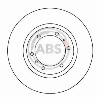 Гальмівний диск A.B.S. A.B.S. 16671