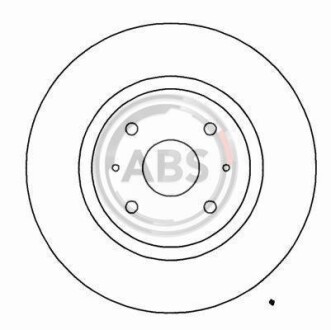 Гальмівний диск A.B.S. A.B.S. 16906