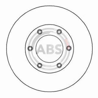 Гальмівний диск A.B.S. A.B.S. 17015