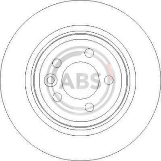 Гальмівний диск A.B.S. A.B.S. 17060
