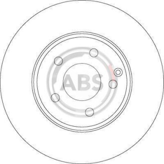 Тормозной диск A.B.S. 17403