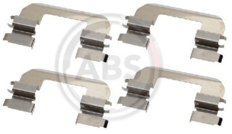 Комплектующие, колодки дискового тормоза A.B.S. 1825Q