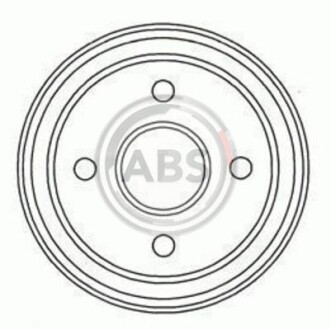 Тормозной барабан A.B.S. 2335-S