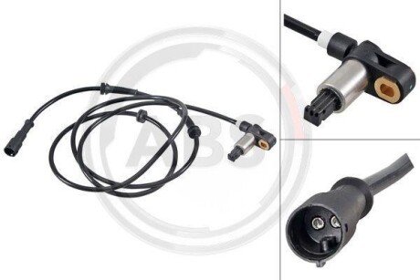 Датчик, частота вращения колеса A.B.S. 30408