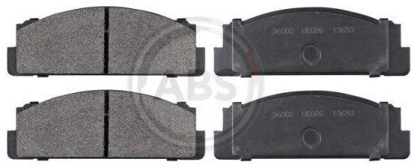 Комплект тормозных колодок, дисковый механизм A.B.S. 36002