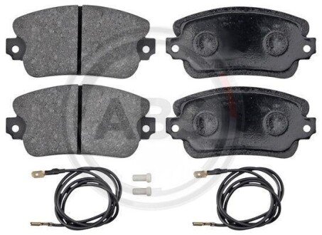 Комплект тормозных колодок, дисковый механизм A.B.S. 36083