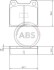 Комплект тормозных колодок, дисковый механизм A.B.S. 36106 (фото 1)