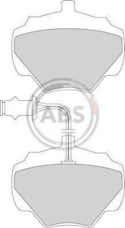 Гальмівні колодки, дискове гальмо (набір) A.B.S. A.B.S. 361251