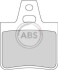 Гальмівні колодки, дискове гальмо (набір) A.B.S. A.B.S. 361291 (фото 1)