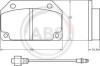 Комплект гальмівних колодок, дискове гальмо A.B.S. 36130 (фото 1)