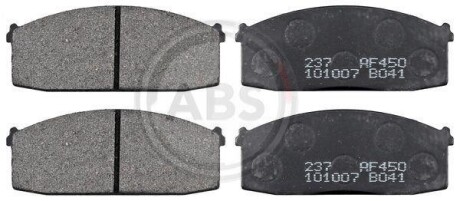 Комплект тормозных колодок, дисковый механизм A.B.S. 36158