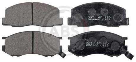 Колодки гальмівні дискові, комплект A.B.S. 36175/1