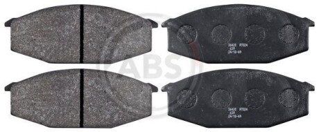 Комплект тормозных колодок, дисковый механизм A.B.S. 36420