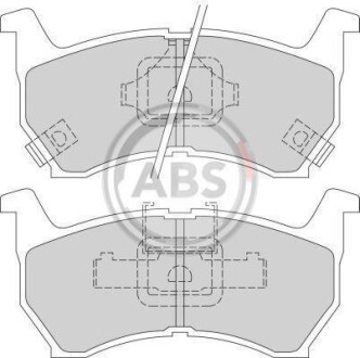 Колодки гальмівні дискові, комплект A.B.S. 36531/1