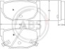 Комплект тормозных колодок, дисковый механизм A.B.S. 36586 (фото 1)