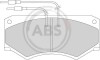 Комплект тормозных колодок, дисковый механизм A.B.S. 36590/1 (фото 1)