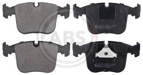 Комплект гальмівних колодок, дискове гальмо A.B.S. 36714