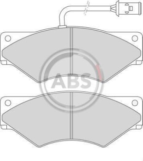Гальмівні колодки, дискове гальмо (набір) A.B.S. A.B.S. 36931