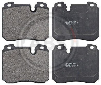 Комплект тормозных колодок, дисковый механизм A.B.S. 36952