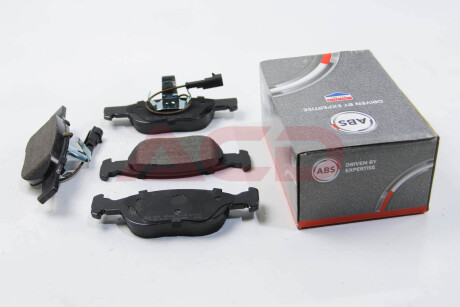 Гальмівні колодки, дискове гальмо (набір) A.B.S. A.B.S. 37012