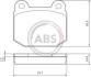 Комплект тормозных колодок, дисковый механизм A.B.S. 37326 (фото 1)