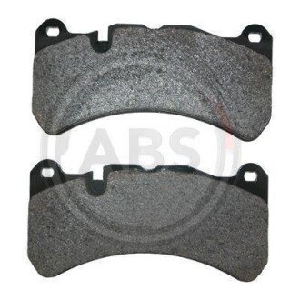 Комплект тормозных колодок, дисковый механизм A.B.S. 37508