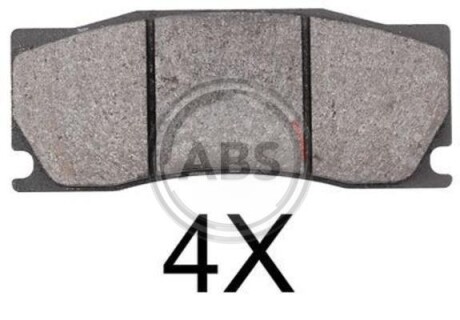 Тормозной диск A.B.S. 37806