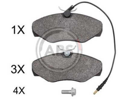 Подвеска, рычаг независимой подвески колеса A.B.S. 37874