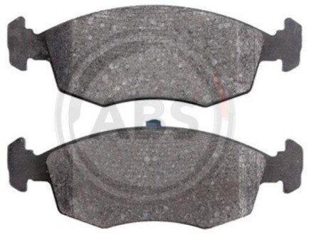 Комплект тормозных колодок, дисковый механизм A.B.S. 37984