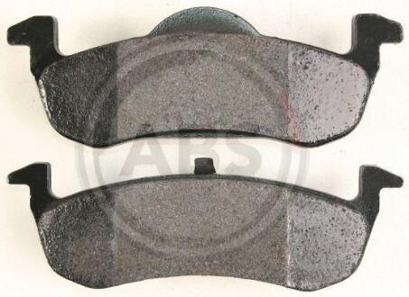 Комплект тормозных колодок, дисковый механизм A.B.S. 38464