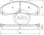 Гальмівні колодки, дискове гальмо (набір) A.B.S. A.B.S. 38652 (фото 1)