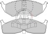 Гальмівні колодки, дискове гальмо (набір) A.B.S. A.B.S. 38730 (фото 1)