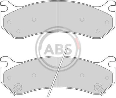 Гальмівні колодки, дискове гальмо (набір) A.B.S. A.B.S. 38785 (фото 1)