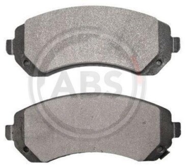 Комплект тормозных колодок, дисковый механизм A.B.S. 38844