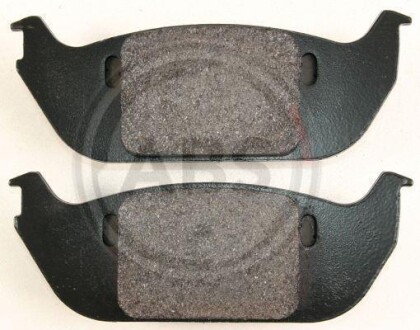 Комплект тормозных колодок, дисковый механизм A.B.S. 38952