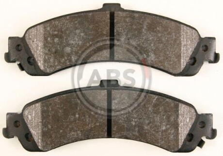 Гальмівні колодки, дискове гальмо (набір) A.B.S. A.B.S. 38975