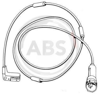 Сигнализатор, износ тормозных колодок A.B.S. 39523