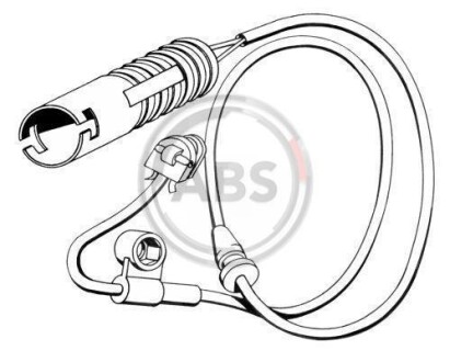 Сигнализатор, износ тормозных колодок A.B.S. 39531
