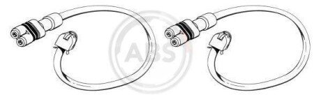 Сигнализатор, износ тормозных колодок A.B.S. 39540