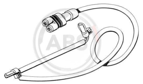 Сигнализатор, износ тормозных колодок A.B.S. 39545