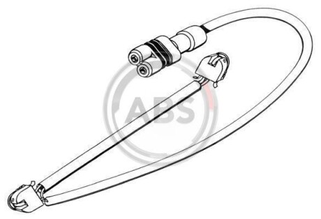 Датчик зносу гальмівних колодок A.B.S. A.B.S. 39556
